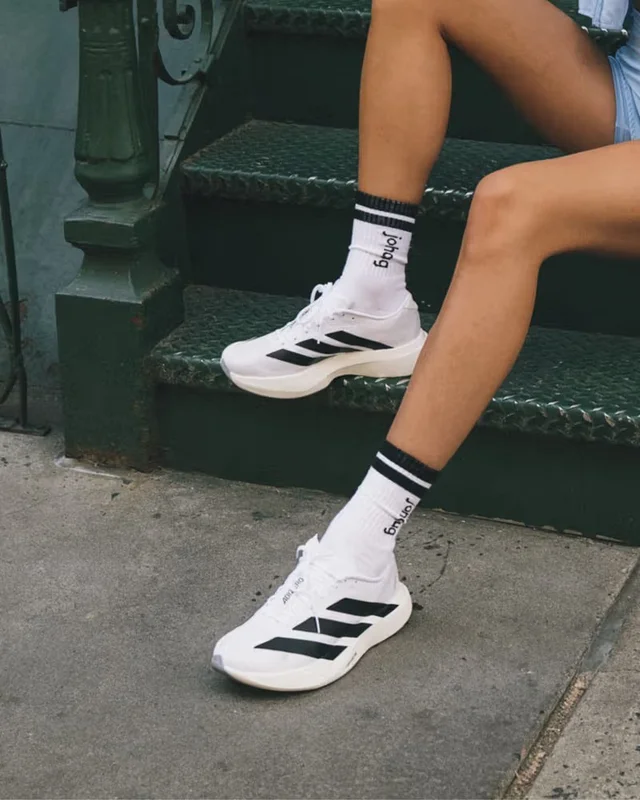 Johaug Sokker Retro 2pk 36-38 Sesongens must-have sokker - white 