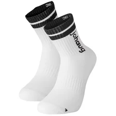 Johaug Sokker Retro 2pk 36-38 Sesongens must-have sokker - white
