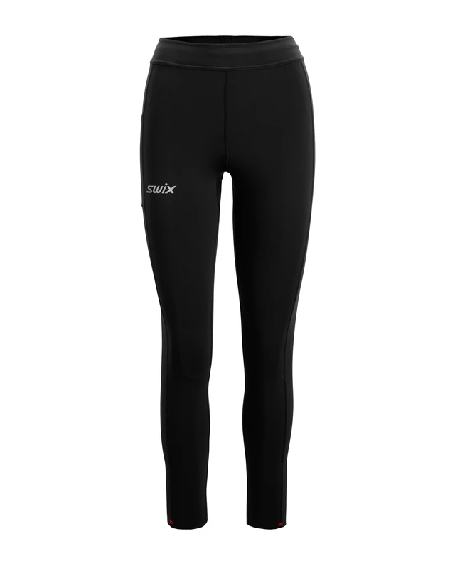 Swix Dame Tights Distance M Premium løpetights - sort 