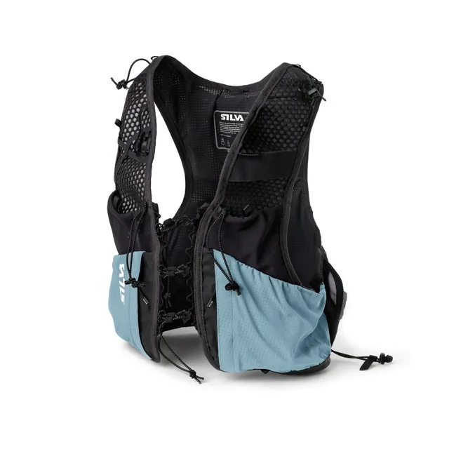 Silva Vest Strive 10 Blue M Pålitelig løpevest for lengre løpeturer 