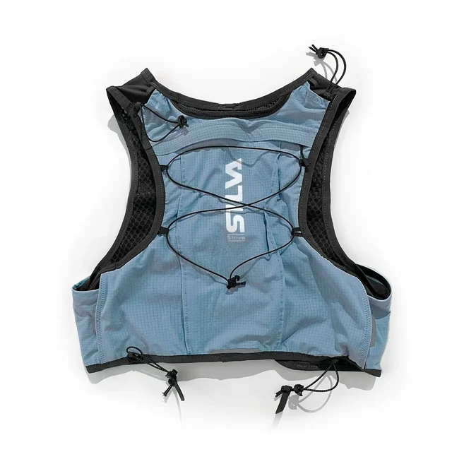 Silva Vest Strive 10 Blue M Pålitelig løpevest for lengre løpeturer 