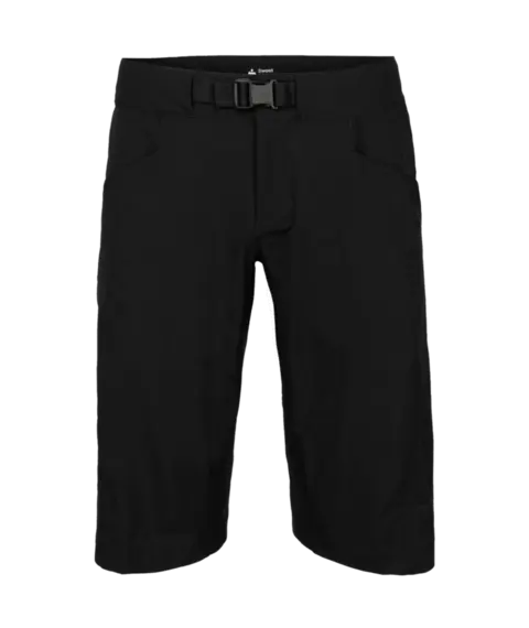 Sweet Herre Shorts Hunter Slashed Lett og komfortabel shorts - black