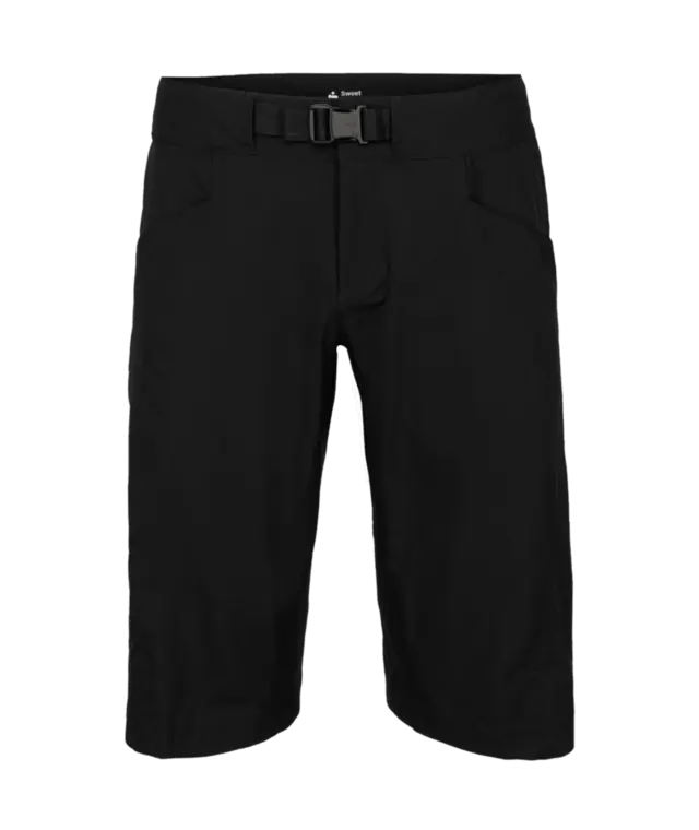 Sweet Hunter Slashed Shorts M L Lett og komfortabel shorts - black 