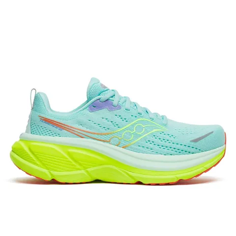 Saucony Løpesko W Hurricane 25 Løpesko med maks stabilitet - Aqua/citro