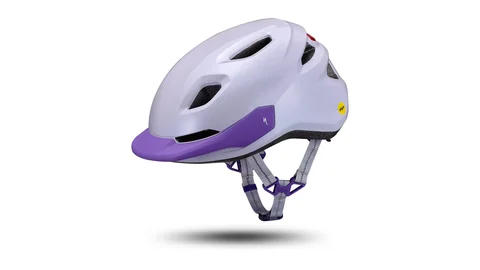 Specialized Sykkelhjelm Jr Shuffle 2 LED Trygg barnehjelm med LED-lys- lilla