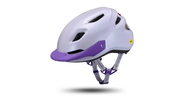 Specialized Sykkelhjelm Jr Shuffle 2 LED Trygg barnehjelm med LED-lys- lilla 
