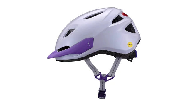 Specialized Sykkelhjelm Jr Shuffle 2 LED Trygg barnehjelm med LED-lys- lilla 