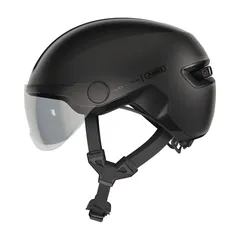 Abus Sykkelhjelm Hud-Y Ace Urban hjelm med LED-lys - Velvet Black
