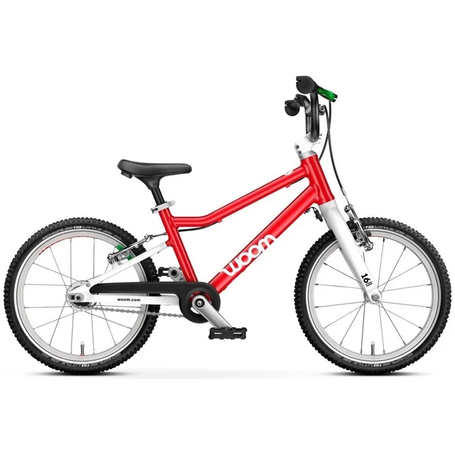 Woom Go 3 Automagic 16" Red 4-6 år 