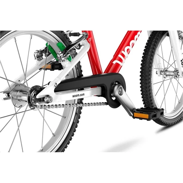 Woom Go 3 Automagic 16" Red 4-6 år 