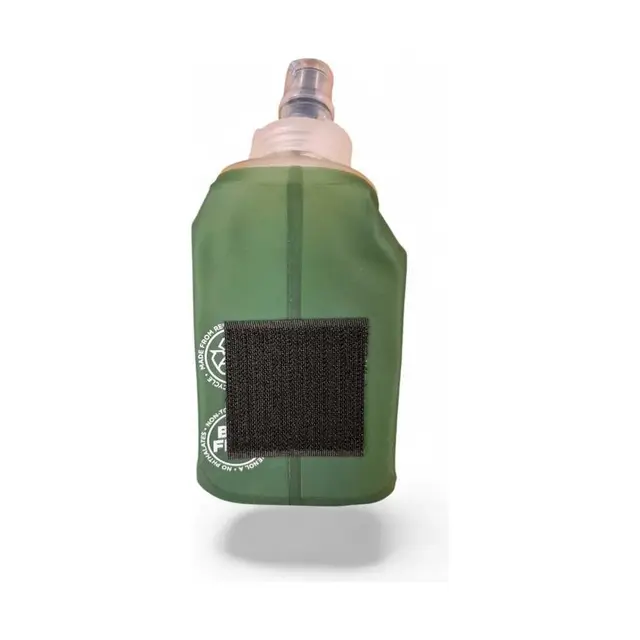 Coxa Soft Flask 150 ML m/velcro Softflask med borelås - Grønn 