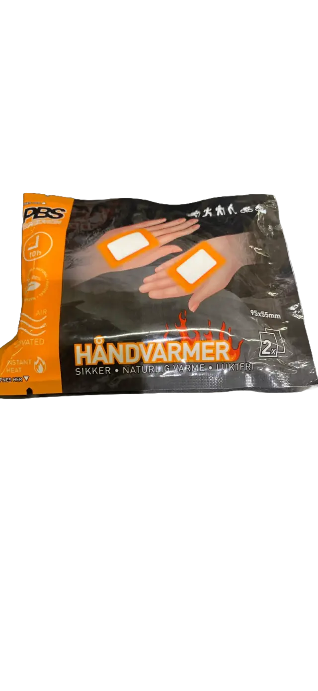 PBS Håndvarmer Holer hendene varmet 