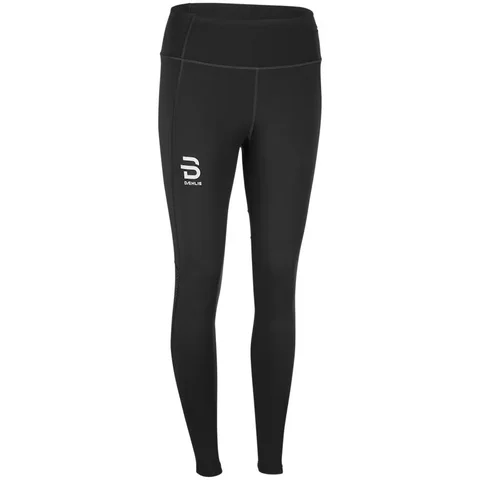 Dæhlie Athlete Tights Dame Løpetights med god støtte - Black