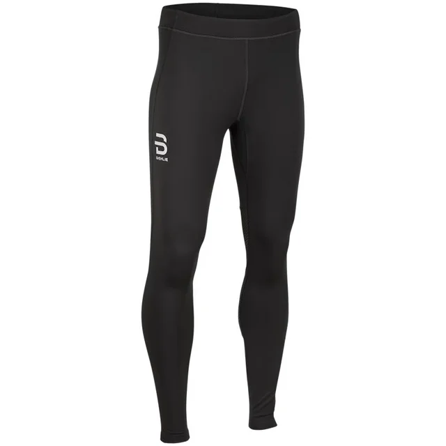 Dæhlie Athlete Tights Herre  L Løpetights med god støtte - Black 