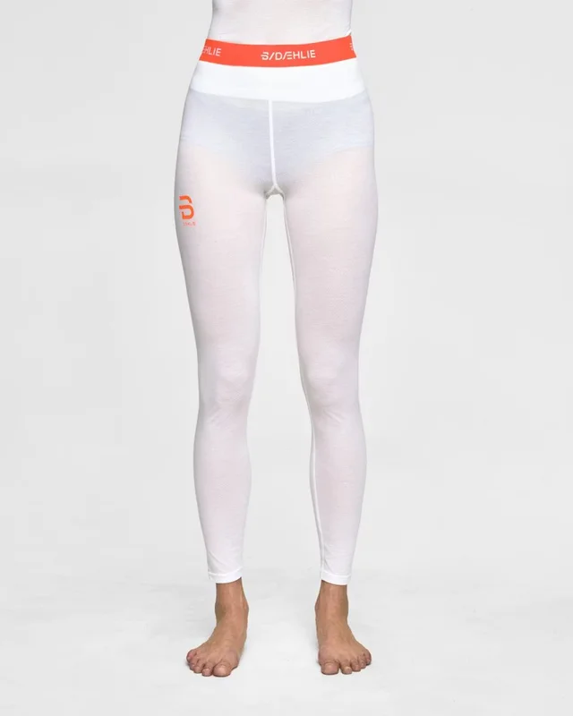 Dæhlie Compete-Tech Bukse Dame XL Ultralett superbukse Snow White 