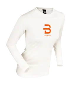 Dæhlie Compete-Tech LS Trøye Dame XS Ultralett supertrøye Snow White