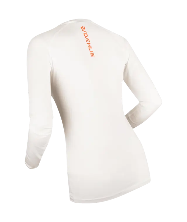 Dæhlie Compete-Tech LS Trøye Dame XS Ultralett supertrøye Snow White 