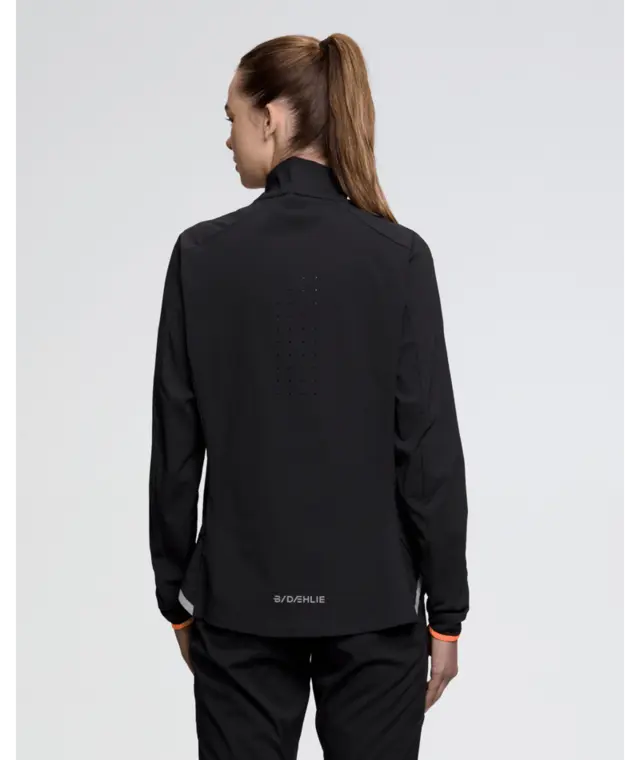 Dæhlie Dame Jakke Achieve L Den optimale lette løpejakken, Black 