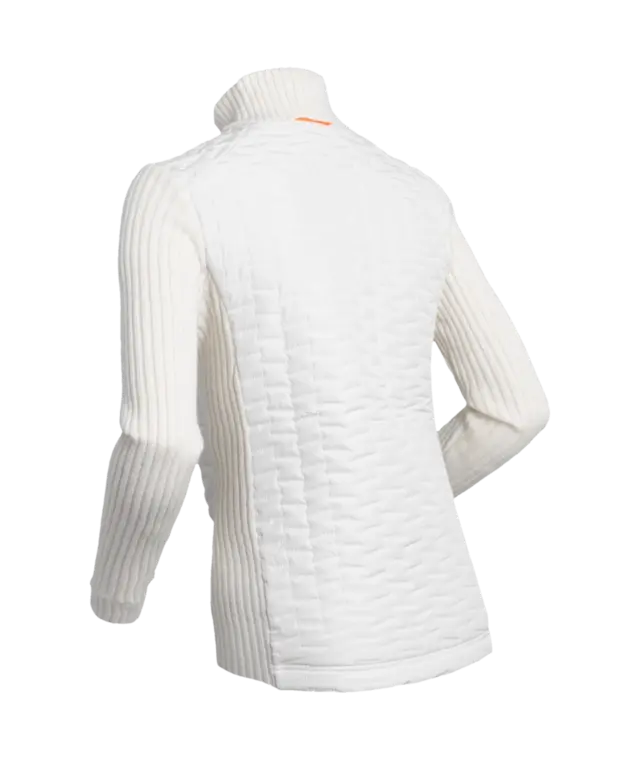 Dæhlie Dame Jakke Full Zip Comfy M Perfekt før og etter trening-Snow White 