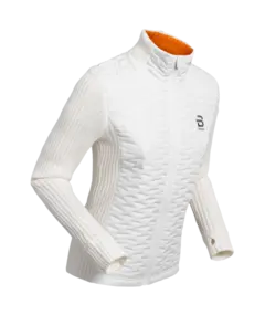 Dæhlie Dame Jakke Full Zip Comfy M Perfekt før og etter trening-Snow White