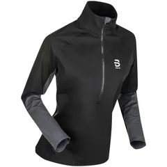 Dæhlie Dame Jakke 1/2 zip Elite M Innovativ half zip skijakke - Black