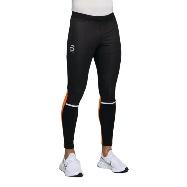 Dæhlie Herre Tights Winter Wool 2.0 M Tights i ullblanding - Shocking Orange 