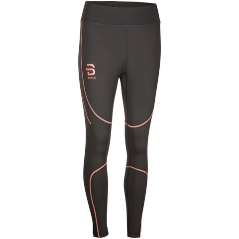 Dæhlie Intense Tights cropped Dame Behagelig løpetights - Peyote