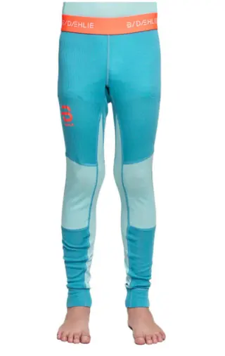 D&#230;hlie Junior Bukse Performance-Tech Lett baselayer til barn - Delphium Blue