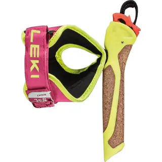 Leki Stropp og Handtak Pink S/M/L Fast stropp med handtak til Lekistaver