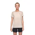 Dæhlie Dame T-skjorte Athlete Wool Kortermet trøye i merino ull Peyote