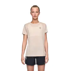 Dæhlie Dame T-skjorte Athlete Wool Kortermet trøye i merino ull Peyote