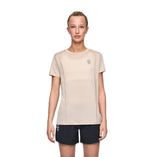 Dæhlie Dame T-skjorte Athlete Wool Kortermet trøye i merino ull Peyote