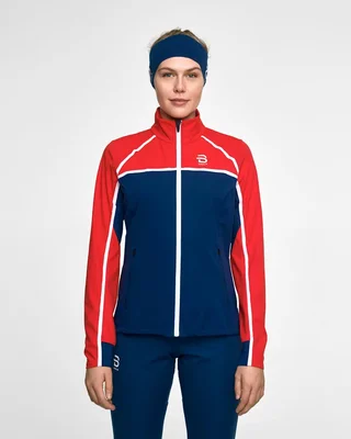 Dæhlie Jacket Trace skijakke dame VM i Seefeld jakke - Norwegian Flag