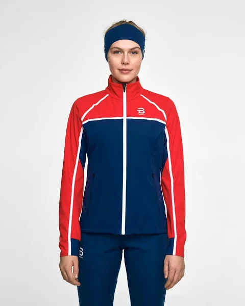 Dæhlie Jacket Trace skijakke dame VM i Seefeld jakke - Norwegian Flag