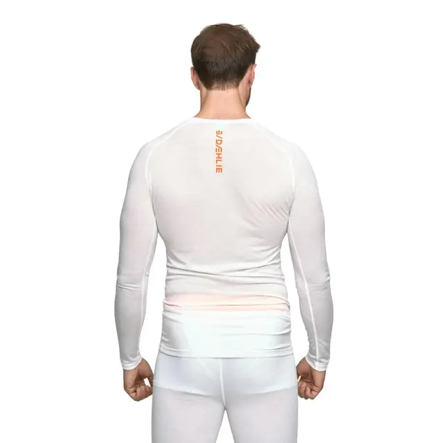 Dæhlie Compete-Tech LS Trøye Herre XXL Ultralett supertrøye Snow White 