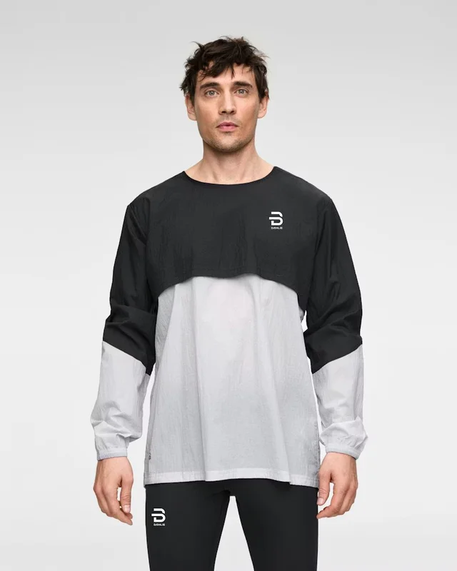 Dæhlie Athlete Half Zip Herre  S Løpejakke for høy intensitet Obsidian 