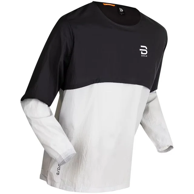 Dæhlie Athlete Half Zip Herre  S Løpejakke for høy intensitet Obsidian 