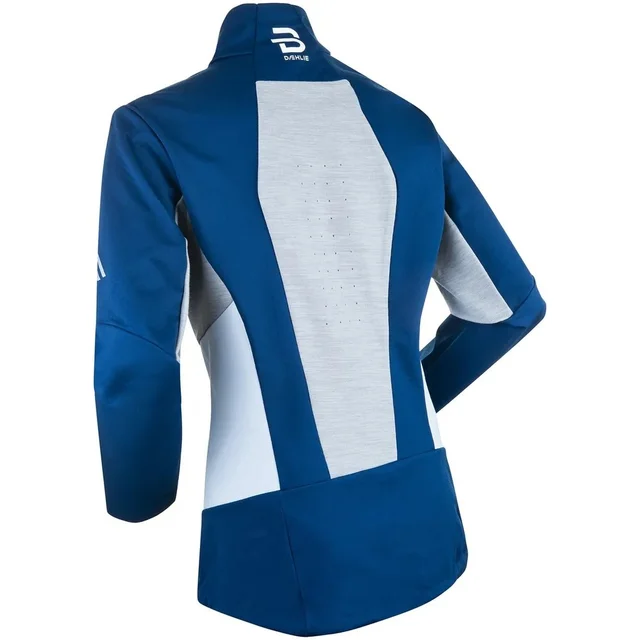Dæhlie Supreme Wool Jakke Dame XS Teknisk langrennsjakke med ull-Cash Blue 