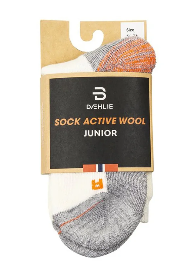 Dæhlie Sokker Jr Active Wool 35-37 Behagelige ullsokker til aktive barn 