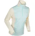 Dæhlie Dame Genser Half Zip Comfy M Varm genser i ullblanding Iced Aqua
