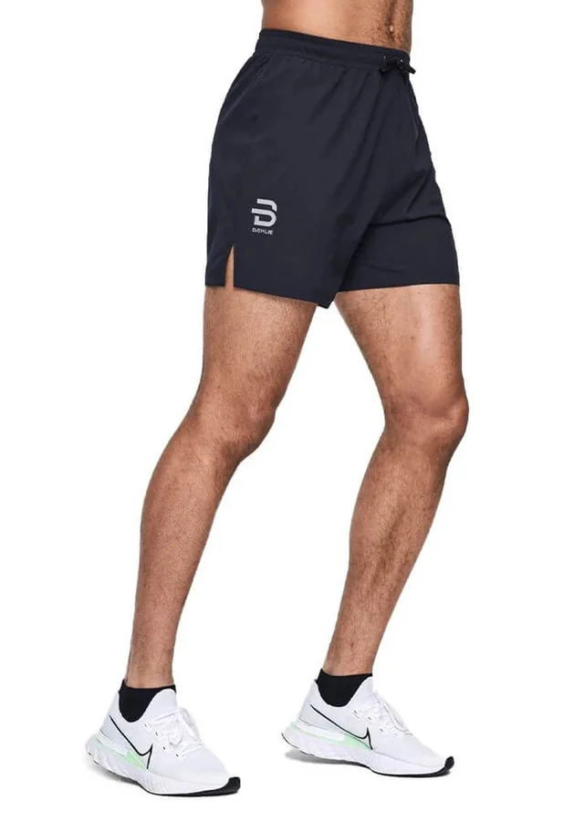 Dæhlie Herre Shorts Active XXL Lett løpeshorts til varme dager Black 