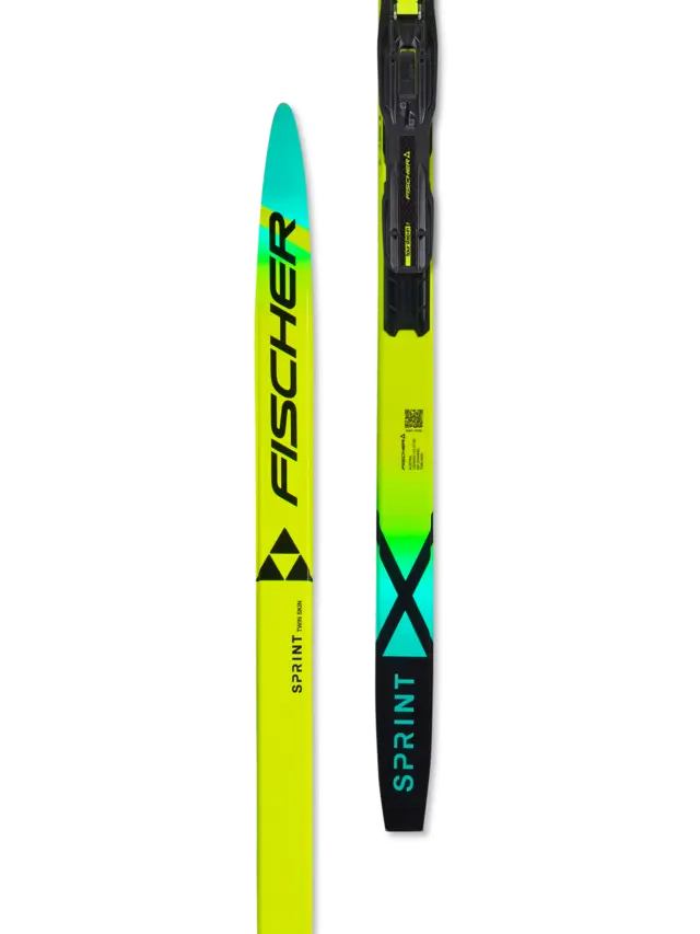 Fischer Twin Skin Sprint 160 cm Ideell allround felleski for barn 