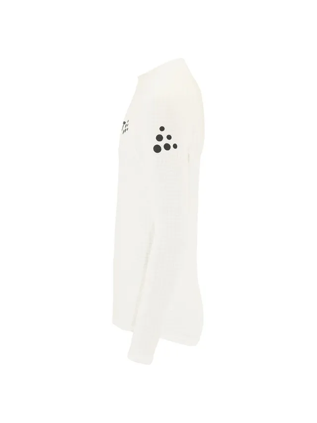 Craft M Trøye NOR Wool Extreme X LS L Varm, teknisk ulltrøye for kulden - wht 