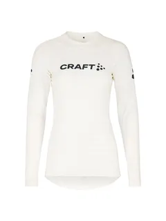 Craft W Trøye NOR Wool Extreme X LS M Varm, teknisk ulltrøye for kulden - hvit