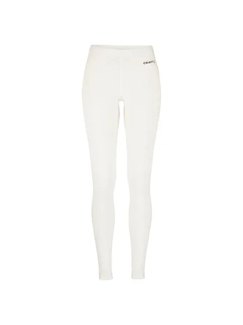 Craft W Bukse NOR Wool Extreme X LS Varm longs for kald trening - Hvit