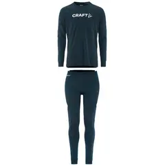 Craft M Nor Dry Baselayer Sett XS Mykt superundertøy for vinterbruk