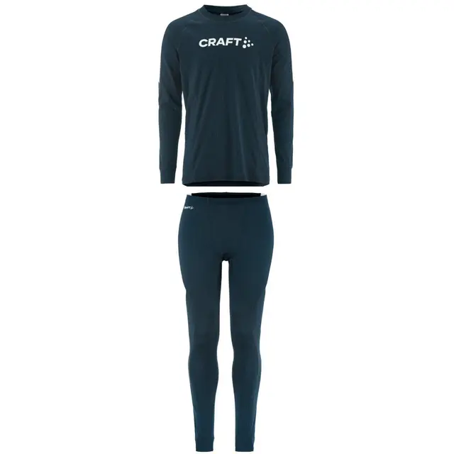 Craft M Nor Dry Baselayer Sett XS Mykt superundertøy for vinterbruk 