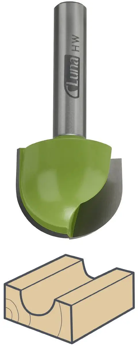 HULKILFRES HM 20MM Hulkilfreser for tre Luna 