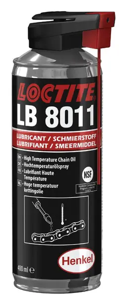 KJEDEOLJE LB 8011 LOCTITE 400ML Kjedeolje Loctite LB 8011