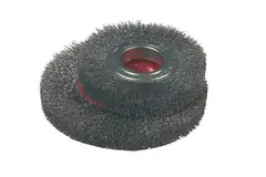 STÅLBØRSTE 150X25X32 MED REDUKSJONSFORIN Børste til benkslipemaskin